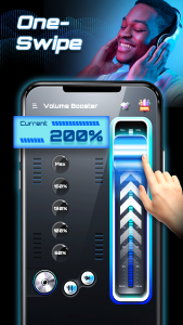 اسکرین شات 4 برنامه Volume Booster - Sound Booster