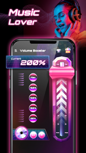 اسکرین شات برنامه Volume Booster - Sound Booster 6