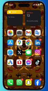 اسکرین شات برنامه iOS 16 Pro Max Theme Wallpaper 1