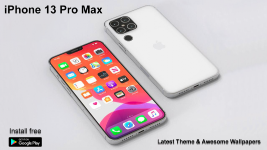 اسکرین شات برنامه iPhone 13 Pro Max for Launcher 6