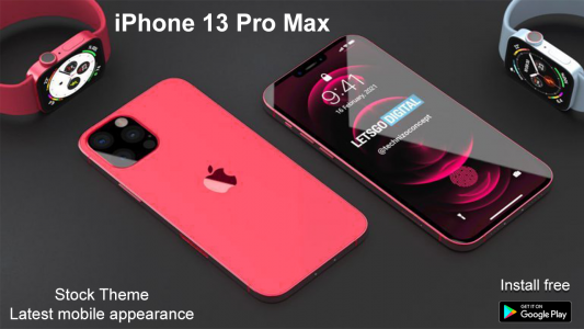 اسکرین شات برنامه iPhone 13 Pro Max for Launcher 2