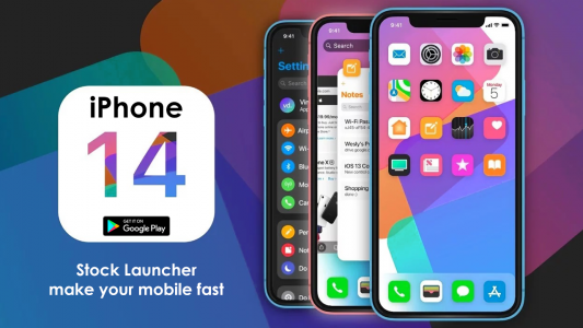 اسکرین شات برنامه iPhone 14 Launcher 2021: Theme 3