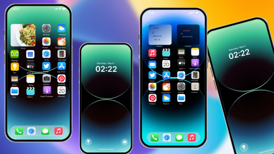 اسکرین شات 1 برنامه iPhone 14 Pro Max Launcher
