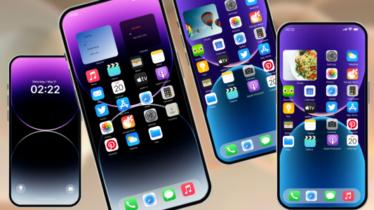 اسکرین شات 2 برنامه iPhone 14 Pro Max Launcher