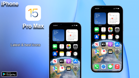 اسکرین شات برنامه iPhone 15 Pro Max Launcher 7