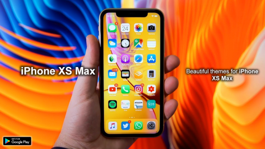 اسکرین شات برنامه iPhone XS Max Launcher 2024 5