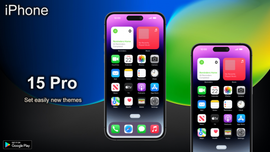 اسکرین شات برنامه iPhone 15 Pro Theme: Wallpaper 2