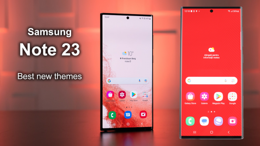 اسکرین شات برنامه Samsung Note 23 Launcher Theme 2