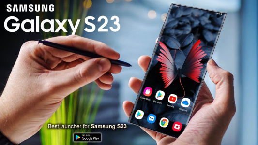 اسکرین شات برنامه Samsung S23 Ultra Launcher 3