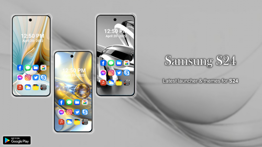 اسکرین شات برنامه Launcher for Galaxy S24 Ultra 1