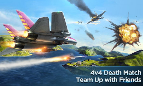 اسکرین شات بازی Modern Air Combat: Team Match 3
