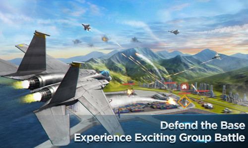اسکرین شات بازی Modern Air Combat: Team Match 4