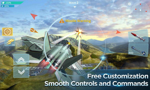 اسکرین شات بازی Modern Air Combat: Team Match 5