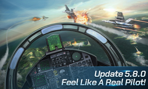 اسکرین شات بازی Modern Air Combat: Team Match 1