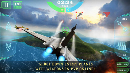 اسکرین شات بازی Air Combat Online 1