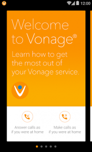 اسکرین شات برنامه Vonage Home Extensions - VoIP 4