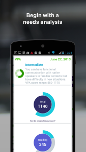 اسکرین شات 1 برنامه Learn English - Voxy