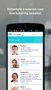 اسکرین شات 3 برنامه Learn English - Voxy