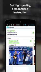 اسکرین شات 4 برنامه Learn English - Voxy