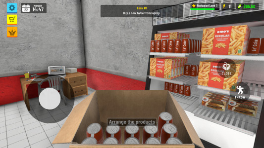 اسکرین شات 2 بازی Burger Station Simulator 3D!