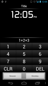 اسکرین شات برنامه Alarm Clock Plus 5