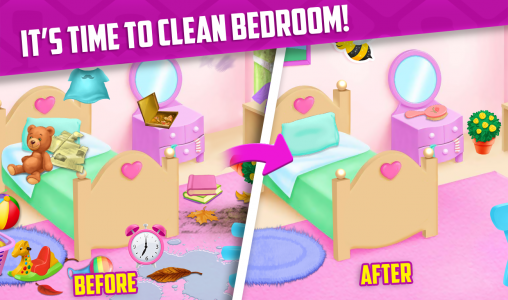 اسکرین شات بازی Messy House Cleaning Game 3