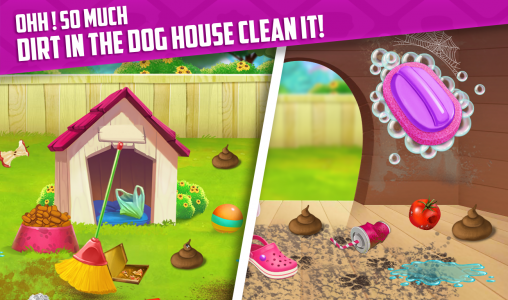 اسکرین شات بازی Messy House Cleaning Game 1