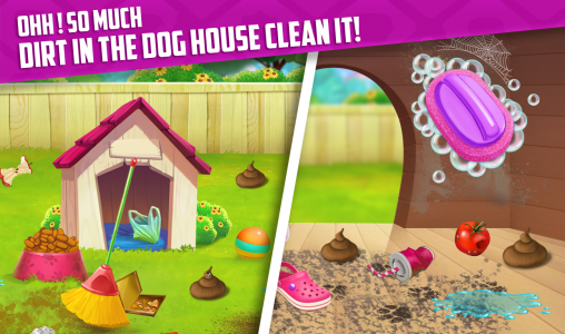 اسکرین شات 1 بازی Messy House Cleaning Game