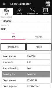 اسکرین شات برنامه CITIZEN CALCULATOR 4