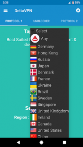 اسکرین شات برنامه Delta VPN Free VPN Proxy 4