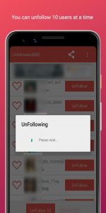 اسکرین شات برنامه Unfollow Users - Unfollower 3