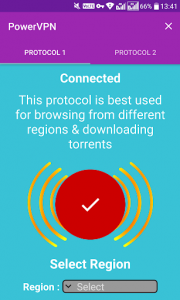 اسکرین شات برنامه Power VPN Free VPN 4