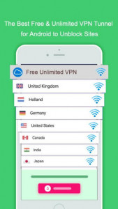 اسکرین شات برنامه Super Speed VPN WiFi Proxy Free for Android 3