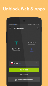 اسکرین شات برنامه VPN Master - Unlimited VPN Proxy 4