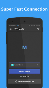 اسکرین شات برنامه VPN Master - Unlimited VPN Proxy 1