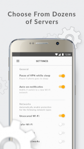 اسکرین شات 3 برنامه VPN in Touch, Unlimited Proxy