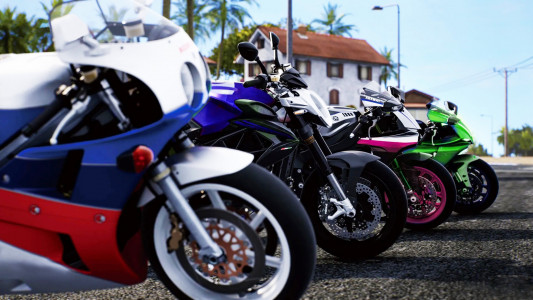 اسکرین شات بازی Street Moto: Speed Race 4