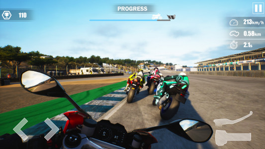 اسکرین شات بازی Street Moto: Speed Race 2
