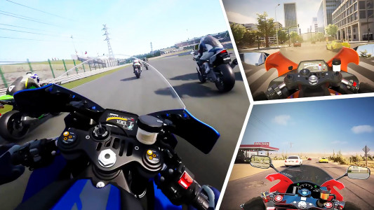 اسکرین شات 3 بازی Street Moto: Speed Race