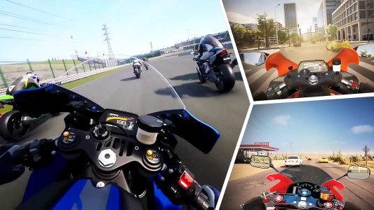 اسکرین شات بازی Street Moto: Speed Race 3