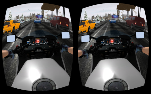 اسکرین شات بازی Virtual Moto VR Bike Racing 4