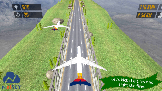 اسکرین شات بازی VR Flight Air Plane Racer 4