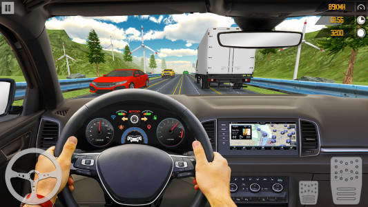 اسکرین شات بازی VR Traffic Racing In Car Drive 4