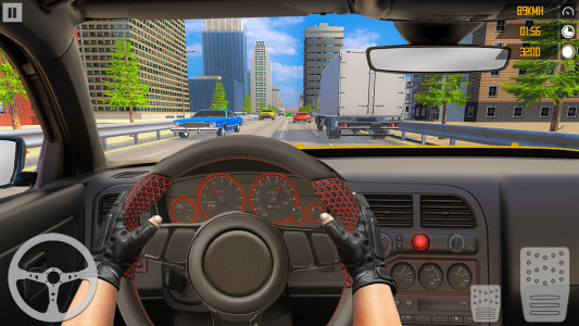 اسکرین شات 6 بازی VR Traffic Racing In Car Drive