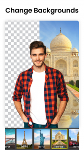 اسکرین شات برنامه PicsCut Background Changer 2