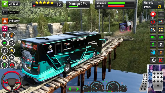 اسکرین شات 5 بازی Coach Tourist Bus City Driving