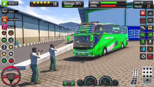 اسکرین شات 4 بازی Coach Tourist Bus City Driving