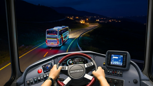 اسکرین شات 8 بازی Coach Tourist Bus City Driving