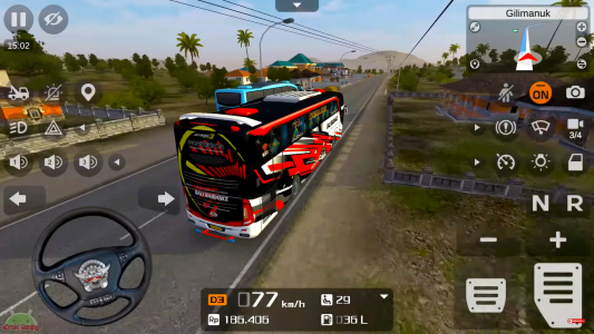 اسکرین شات بازی Coach Tourist Bus City Driving 1