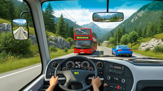 اسکرین شات 5 بازی Coach Tourist Bus City Driving